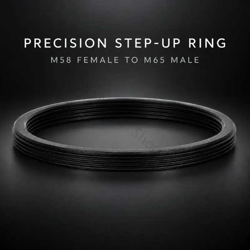 96BA M58-M65 Lens Conversion Rings, Thread Adapter for Industrial Lens Modification, Equipment Configuration, Lens Repair, and
