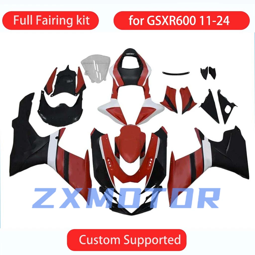 

For GSXR600 GSXR750 2011 2012 2013-2022 2023 2024 Dirt Bike Fairing Kit GSXR 600 750 11-24 Fairings Injection Motorcycle