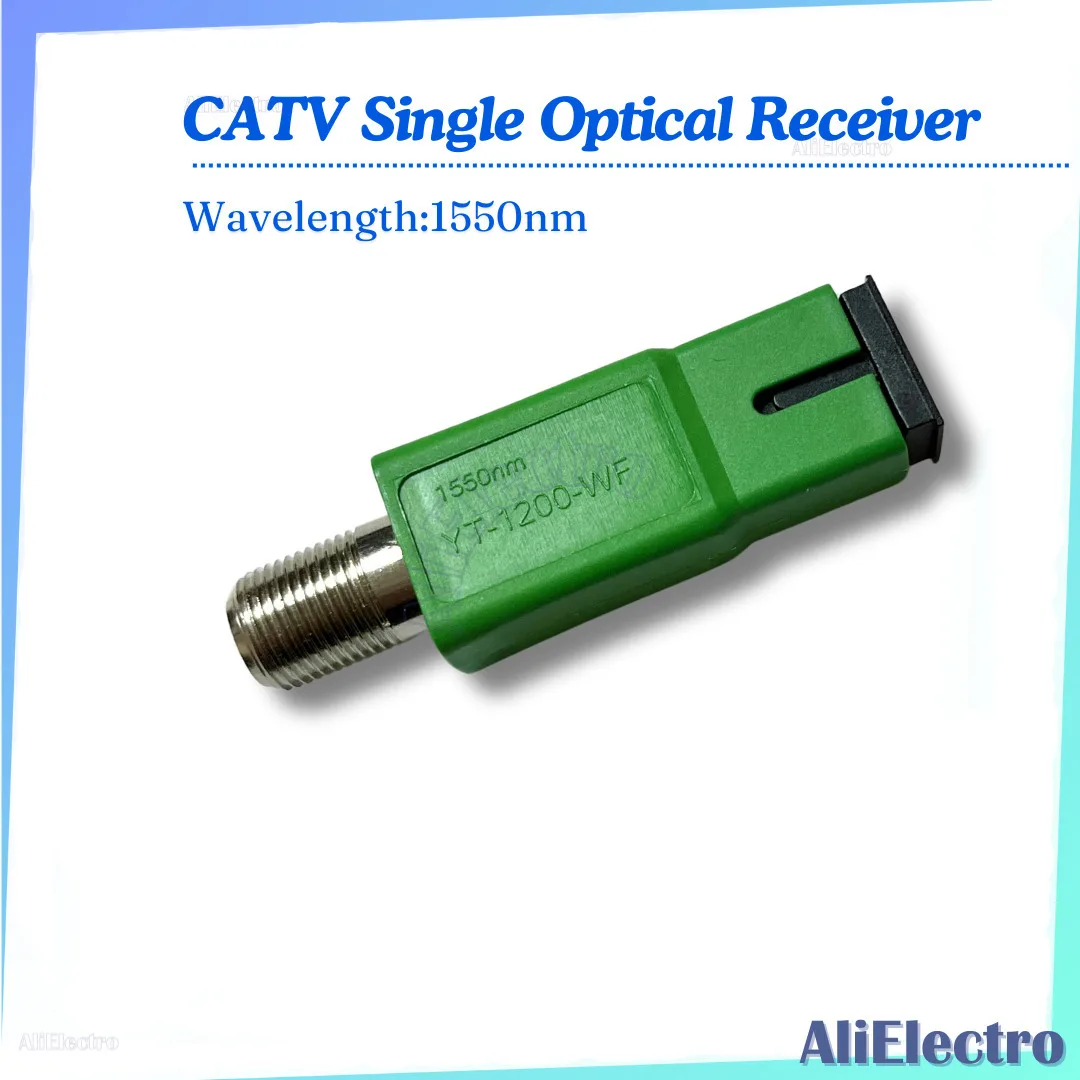 20pcs Fibre Optic to RF 1550nm Passive Optical Receiver Communication Network Optical Receiver Cable TV Optical Transmission