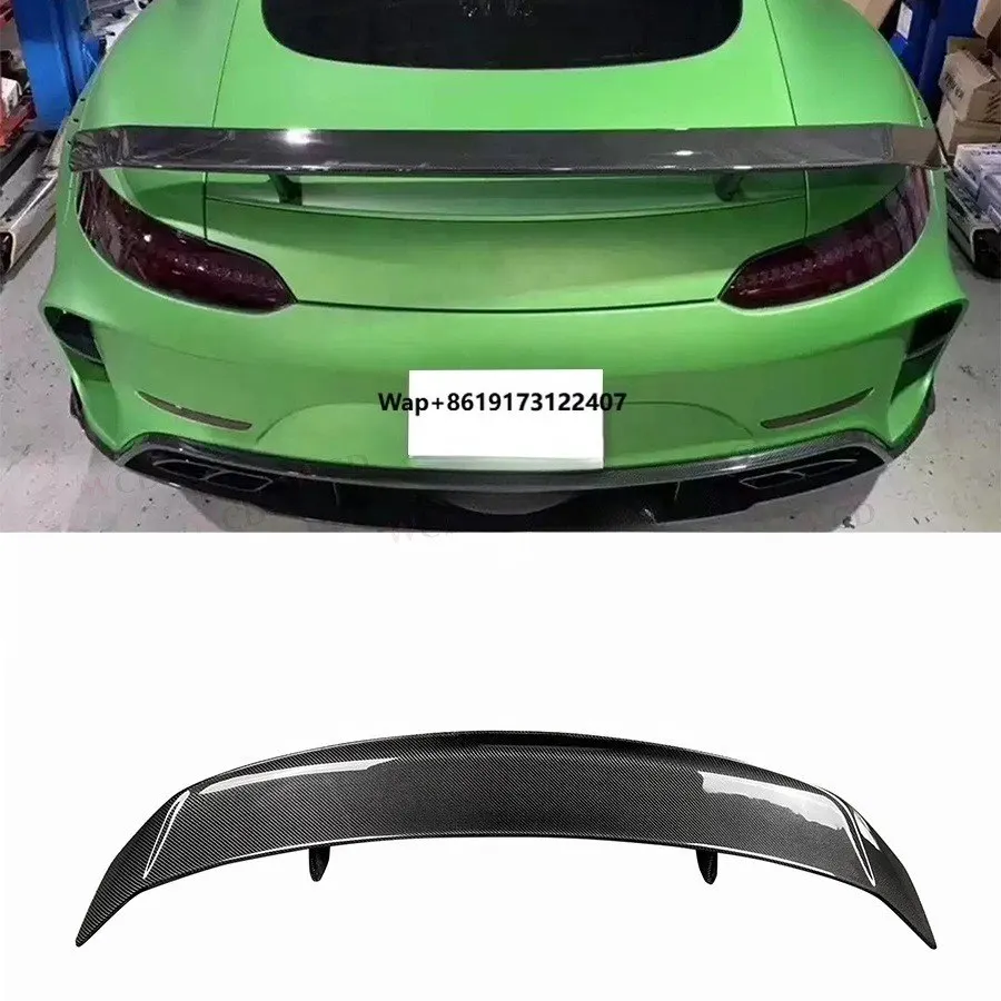 

Msy Style Carbon Fiber Rear Spoiler for GT GTR GTS 2015+ Car Rear Trunk Wing Spoiler