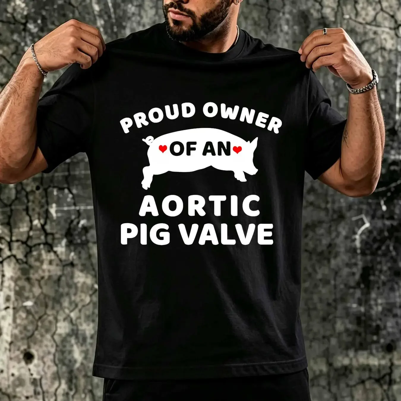 washed T Shirt Proud Owner Of An Aortic Pig Valve Heart Disease Baseball cap Snapback Caps Knitted Hat vintage Washed fashion