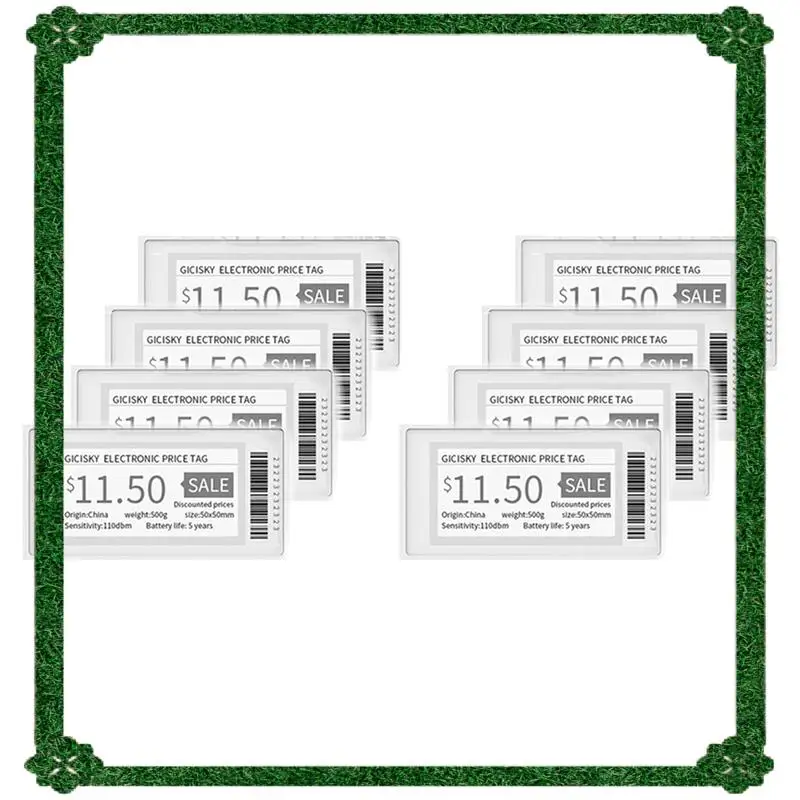 24-Hour Delivery 2.1 Inch Electronic Price Tag ESL TFT Screen Display No Messy Writing Bluetooth Connect Management For Android