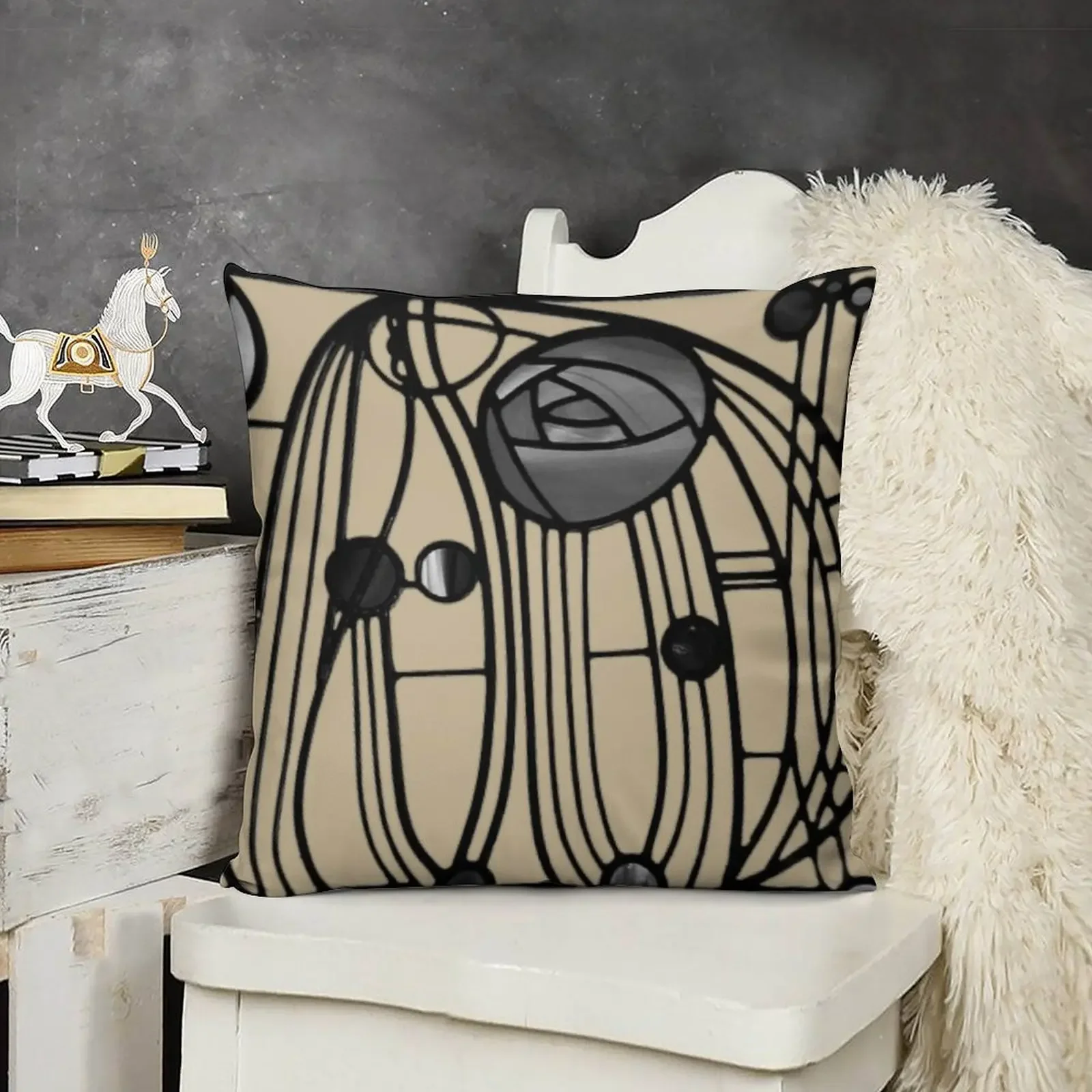

charles Rennie Mackintosh - window Throw Pillow Sofa Covers For Living Room Decorative pillow case pillow