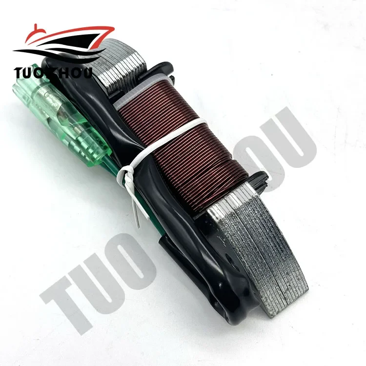 3B2-06123 Alternator Charge Coil For Tohatsu Outboard Motor 2 Stroke 8HP 9.8HP Parsun Hidea HDX 3B2-06123-1 3B2061231 M8/9.8B