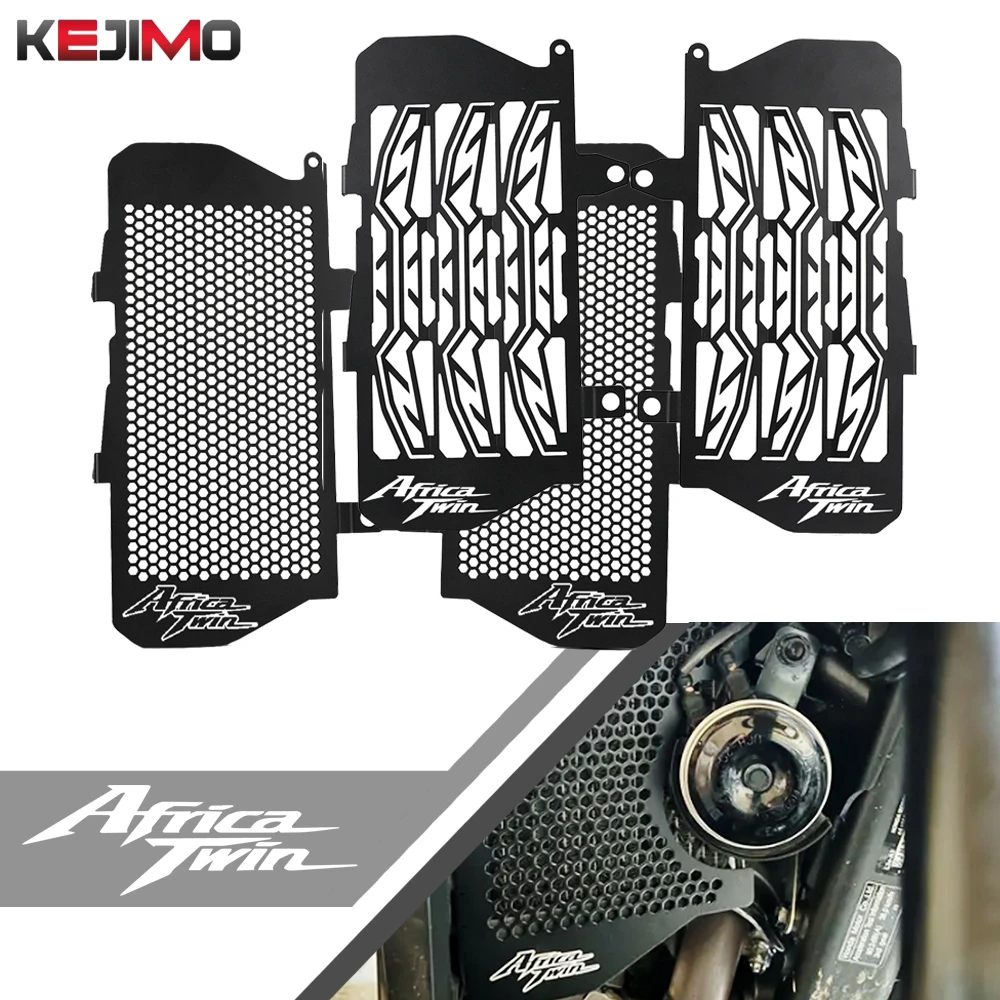 

Motorcycle Accessories CRF1100L CRF 1100L Radiator Grille Guard Protector Cover CNC For HONDA Africa Twin 2020 2021 2022 2023