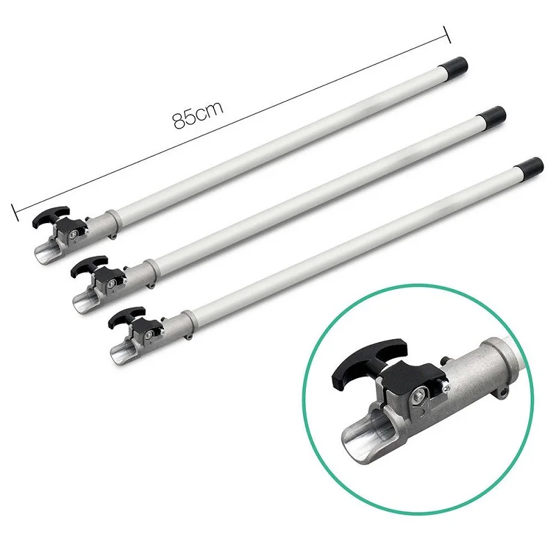 Nowy model 3PCSX80CM długi, 9 zębów wał, 26mm drążek przedłużający do wielu kosa do zarośli podkaszarka do trawy sekator maszynowy do żywopłotu