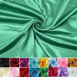 Lychee Life 1Pc Stretch Satin Fabric Stage Performance Gold-Plated Clothing Fabric Toy Accessories Supplies Ingredients