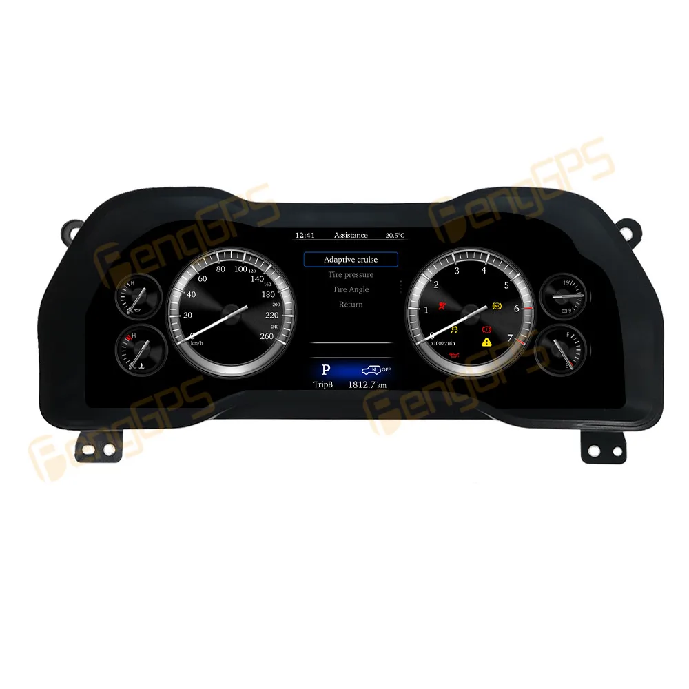 For Mercedes Benz C Class W204 NTG4.5 2011-2014 Linux LCD Digital Instrument Cluster Speedometer Dashboard Panel Virtual Cockpit