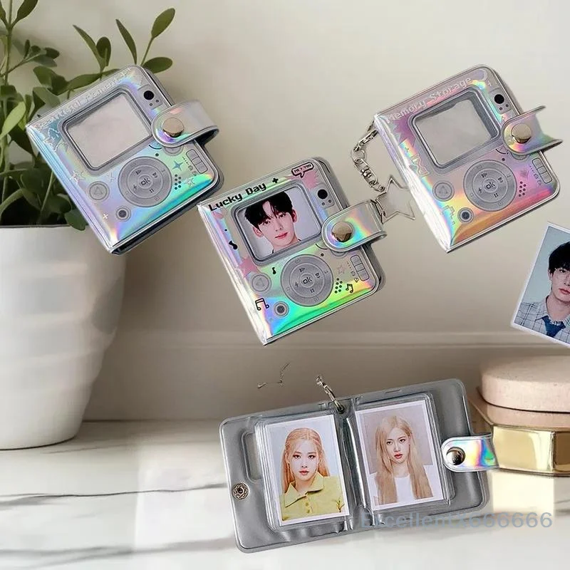 Photo Album Laser Miniature Truck Card Collector 3 Inches with Vibrant Color & Key Pendant