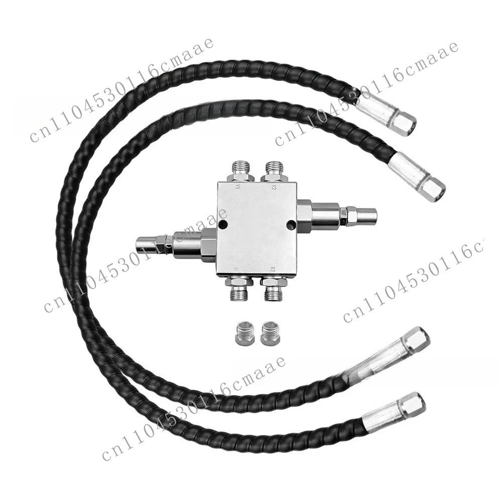 Pressure Rotary Motor Buffer Valve 1/4 "M14x1.5 Mini Excavator Buffer Valve Kit for Micro Excavation