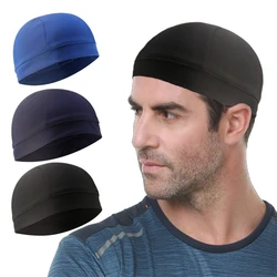 Summer Cooling Skull Caps Helmet Liner Anti-UV Anti-Sweat Wicking Cycling Running Motorcycle & Riding Under Hard Hat Liner