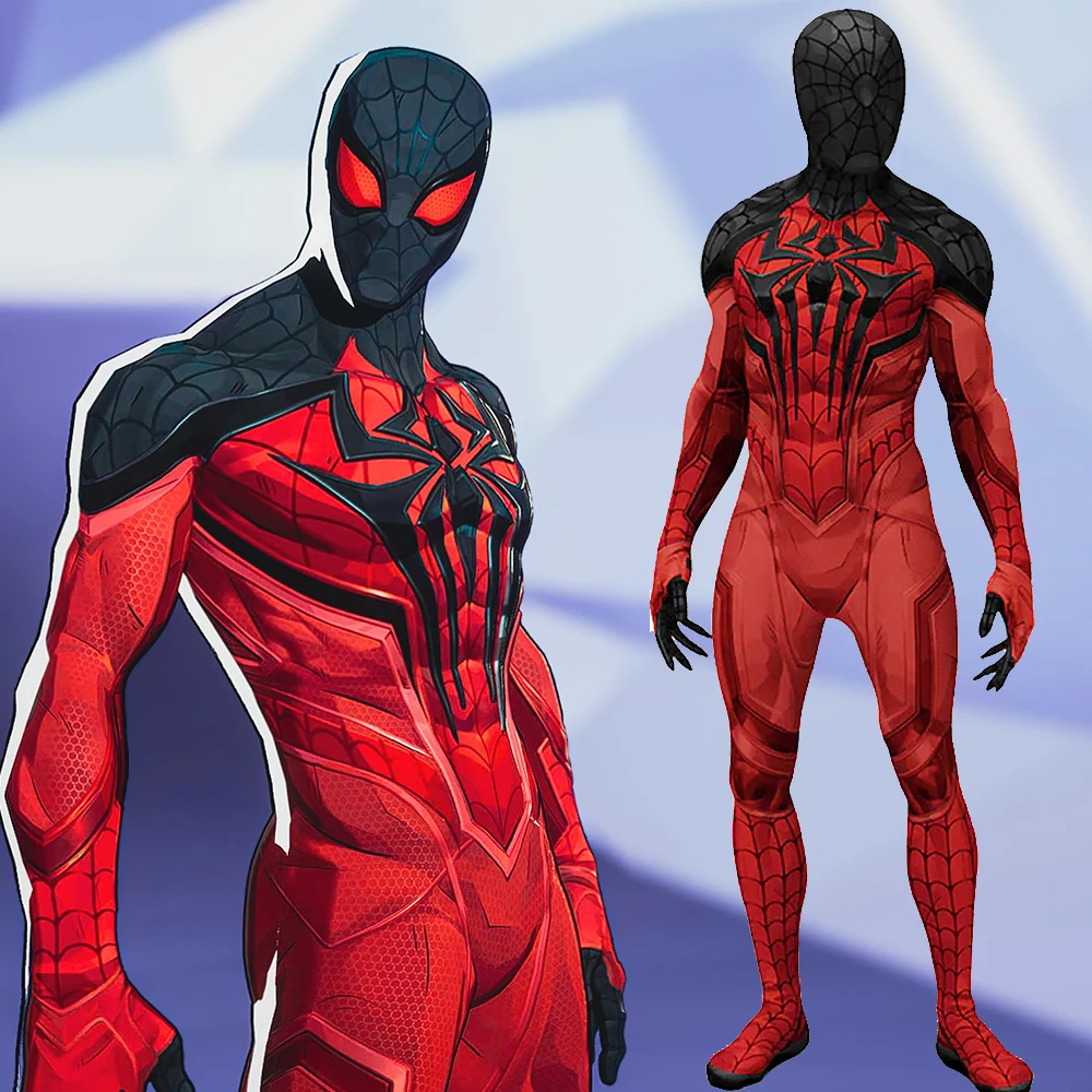 scarlet-spiderman-cosplay-super-heros-3d-imprime-spandex-body-ps5-jeu-costume-araignee-tenues-halloween-costume