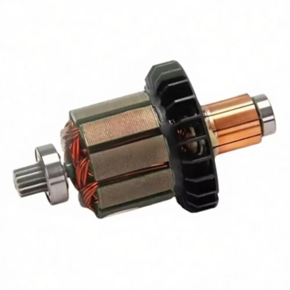 Electric Tool Spare Rotor Assembly Carbon Brush For Makita DDF482 DHP482 Repair Part Maintenance Component Kit