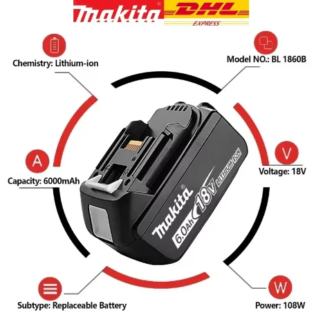 

Makita 18V LXT Battery Is A Universal Power Source For All Makita 18V Equipment Ideal For Both Indoor And Outdoor Use