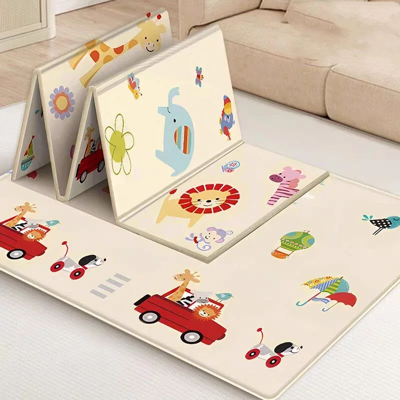 New Foldable Baby Play Mat Thicken Baby Living Room Home Crawling Mats Folding Nontoxic and Odorless Splicing Children's Playmat