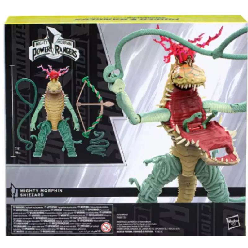 مجموعة هاسبرو باور رينجرز لايتنينج الأصلية مايتي مورفين سنيزارد نموذج مجموعة ألعاب شخصيات أنيمي
