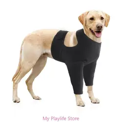 Pet Front Leg Sleeve Wrap Support Aids in Healing Comfortable Sleeve Leggings Against Licking Dog Leggings Elbow Brace