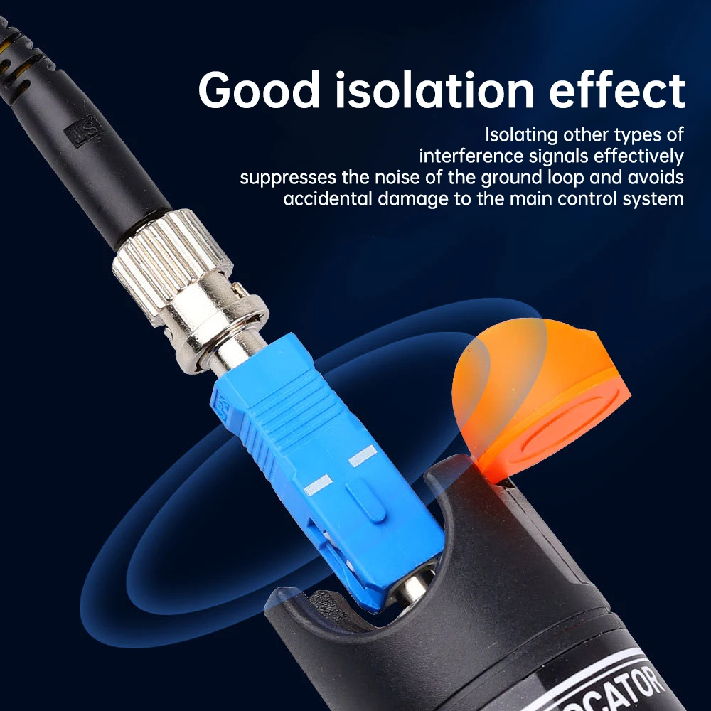 Natalink SC Male to ST Female  UPC Simplex Optical Fiber Connector for FTTH Red Light Pen OTDR Optical Power Meter Coupler