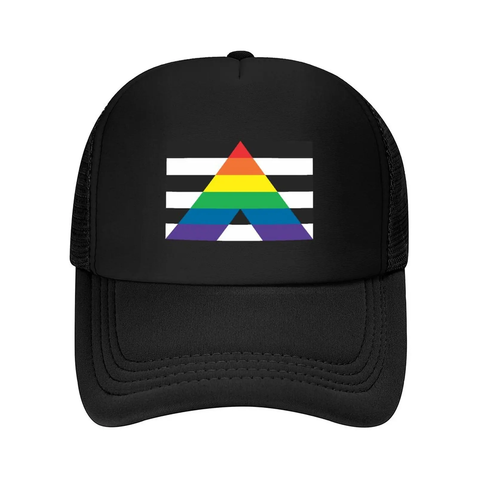 

Straight Ally Pride Flag Baseball Cap Visor luxury caps Anime Winter hat Men Hats Women's