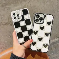 Case For Samsung Galaxy S24 S23 Ultra S20 S21 FE S22 Plus S21FE S23FE Cover Love Heart Soft TPU Trend Brand