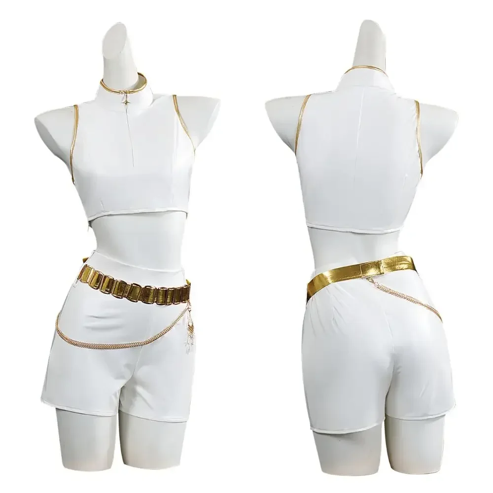 

JIT01 Kids Girls Kpop Demon Hunters Rumi Mira Cosplay Huntrix Costume For Child Uniform Set Roleplay Outfits Halloween CarnHj@1