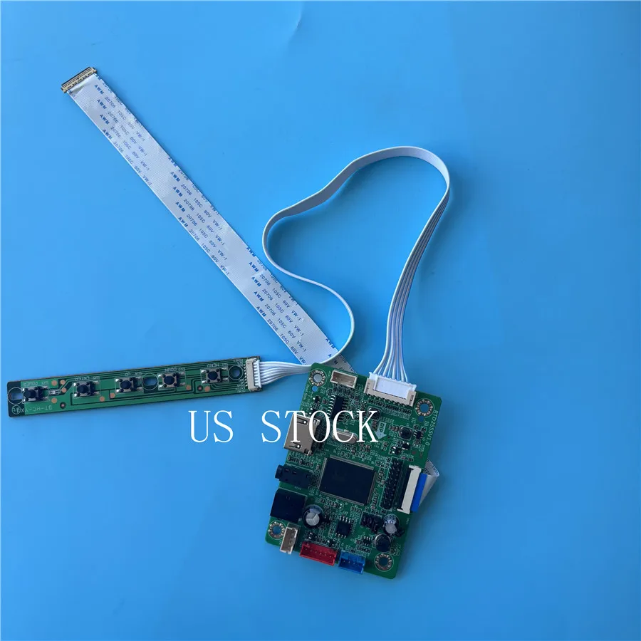 EDP Controller board HDMI-compatible  kit for B133HAN04.6  B133HAN04.7  B133HAN045.1   B133HAN045.6  B133HAN045.2  B133HAN045.3  13.3”  1920*1080 panel screen LED LCD monitor Display 17.3 inch DIY kit US