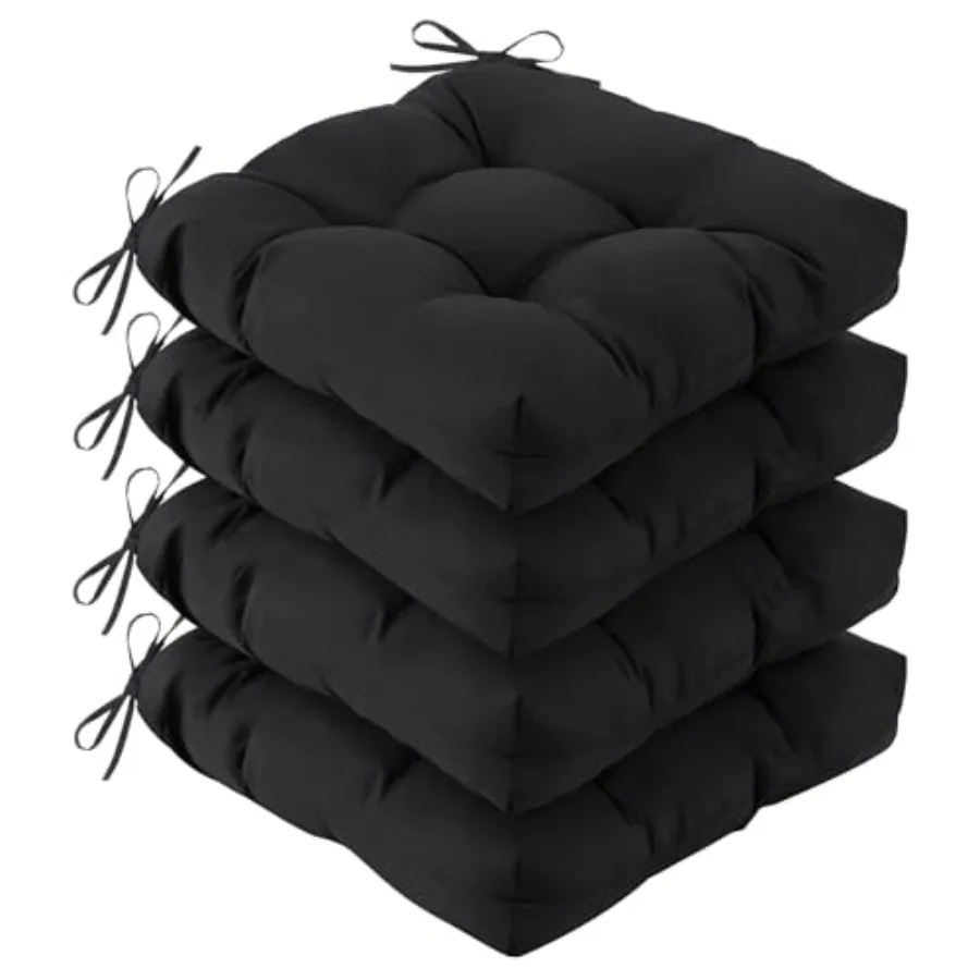 

Outdoor Chair Cushions Set of 19" x 19" x 5" Waterproof Outdoor Seat Cushions for Patio Furniture Fade-Resistant Patio Chair Cu
