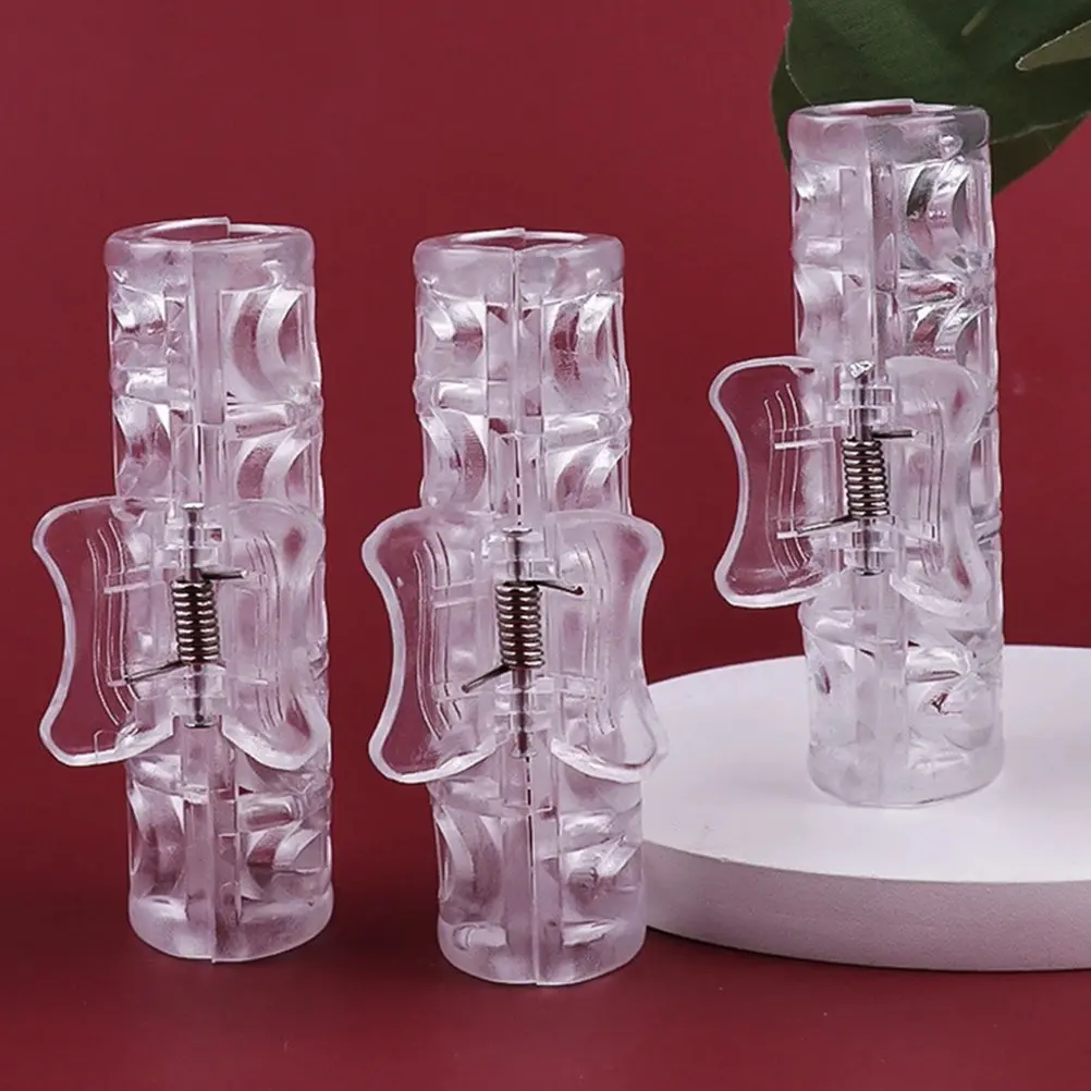 

Набор из 6 легких и удобных заколок для горячих бигуди, идеальные заменители для создания аккуратных локонов, прочные зажимы-крабы для волос