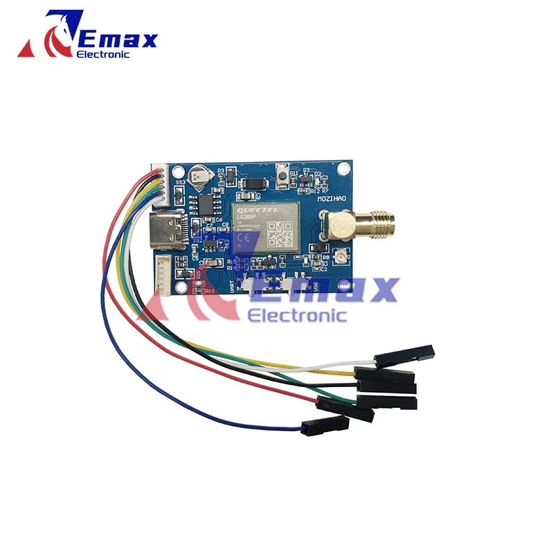 quectel placa de suporte de alta precisao beidou galileo navic flight control nivel cm tipo c gps lg290p rtk l1 l2 l5 glonass 01