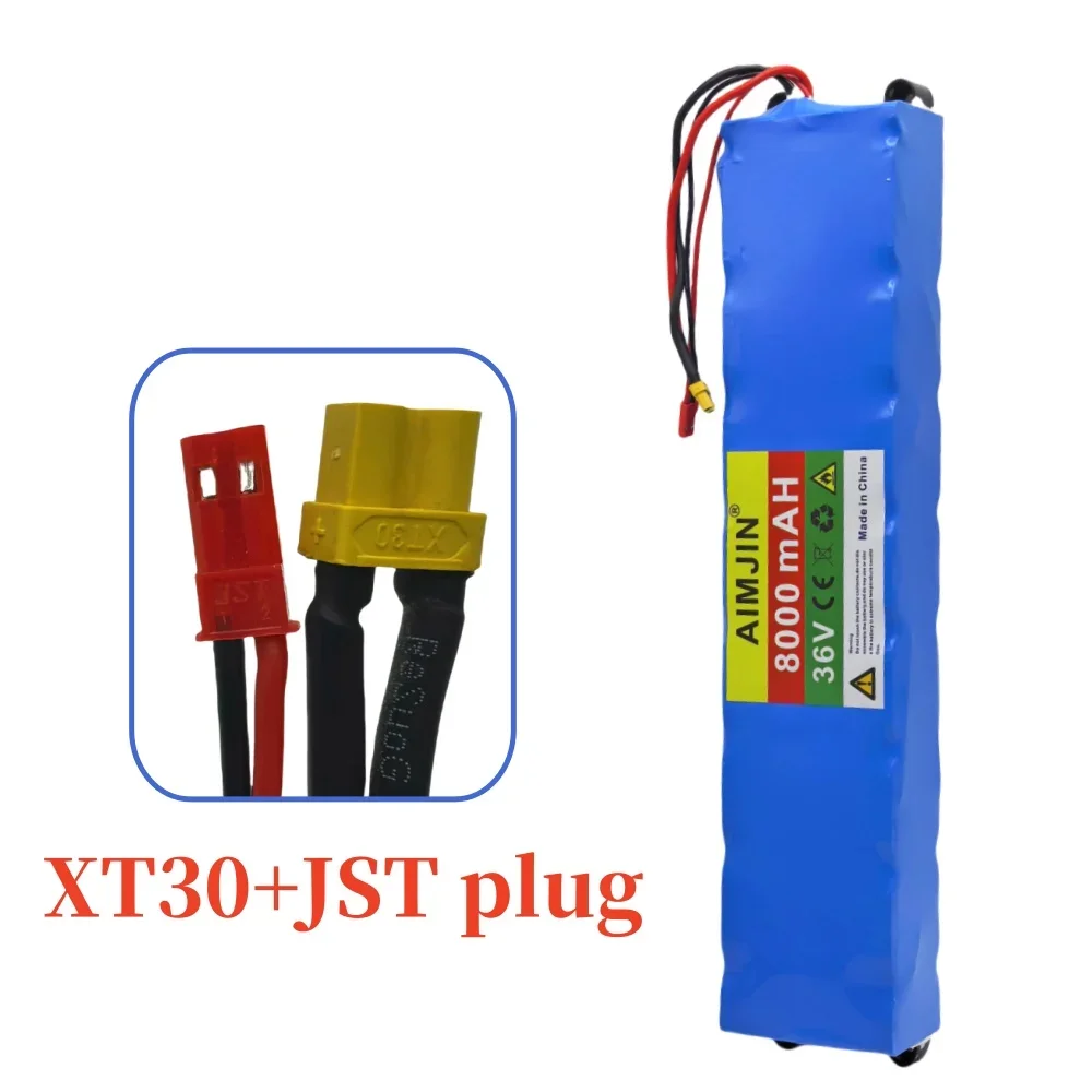 10S3P 36V 8.0Ah Li-ion Battery For Xiaomi M365/1S Special Battery Pack 36V  8000mAh Electric Scooter Battery Pack+42V 2A charg