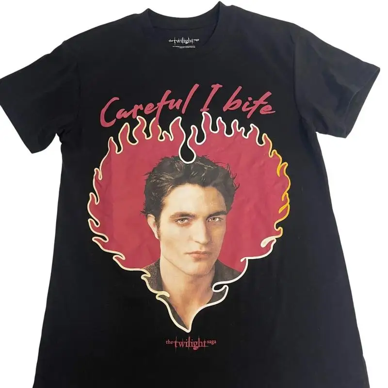 Twilight Edward Cullen Careful I Bite T-Shirt
