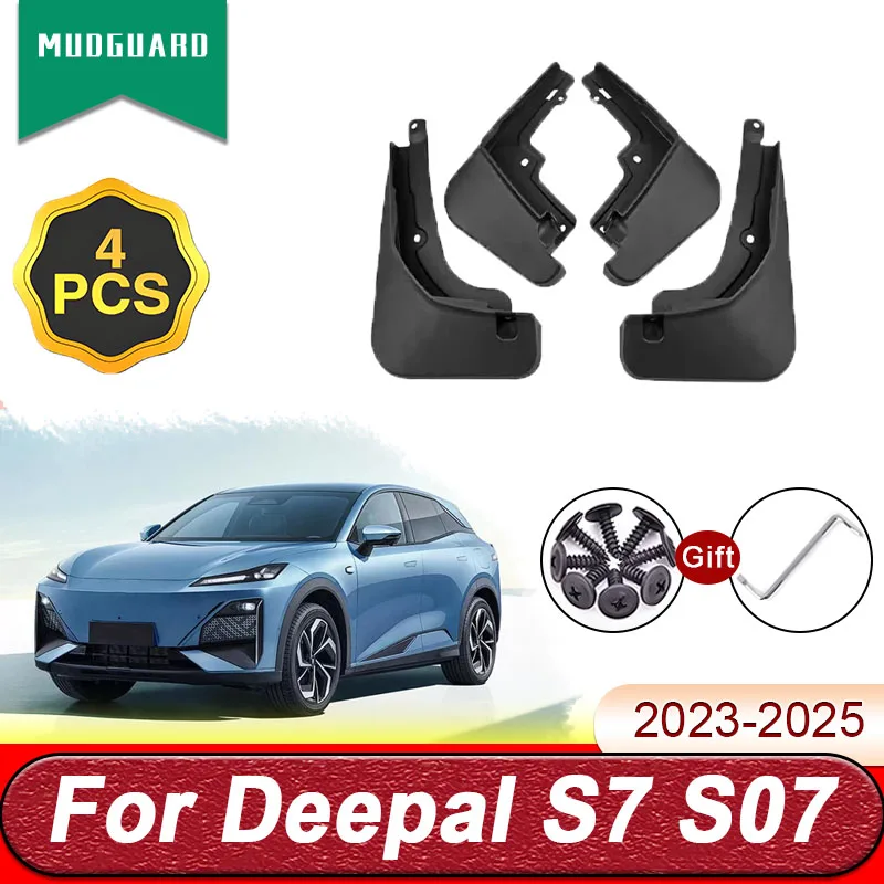 

4 шт. брызговики для Deepal S7 S07 2023 2024 2025 автомобильные брызговики передние задние крылья брызговики детали аксессуары
