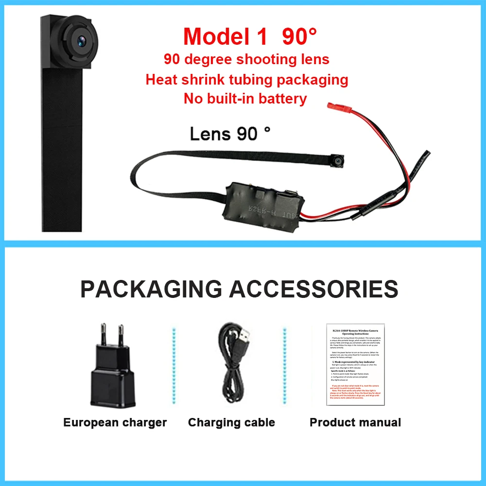 4K DIY draadloze WiFi 2.0MP camera ondersteunt smartphone-app om live-uitzending op afstand te bekijken 1080P kwaliteit IPC-monitor 3 modellen beschikbaar