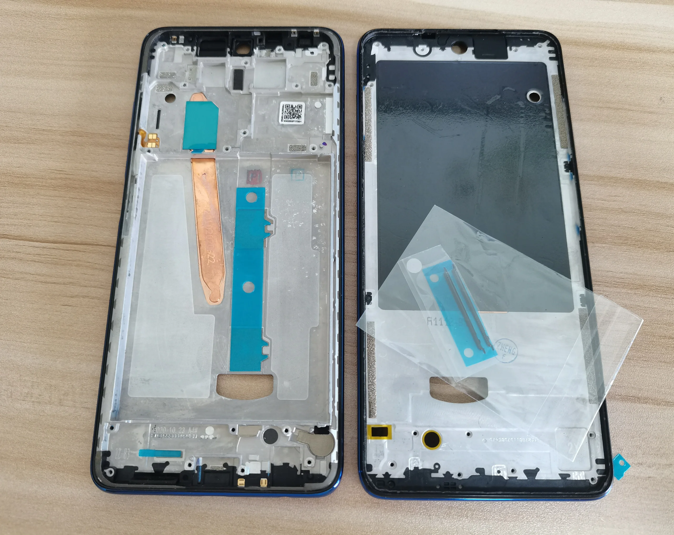 Pop Wholesale LCD Screen Middle Frame For XiaoMi Poco X3 LCD Bezel Plate Panel Frame Housing Cover Replacement Parts