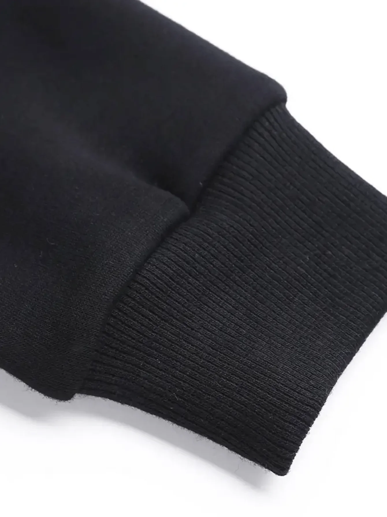 Czarna bluza z kapturem z nadrukiem pastelowego lisa - urocza bluza z króliczkiem na Wielkanoc, na wiosnę, do noszenia na co dzień, można prać w pralce