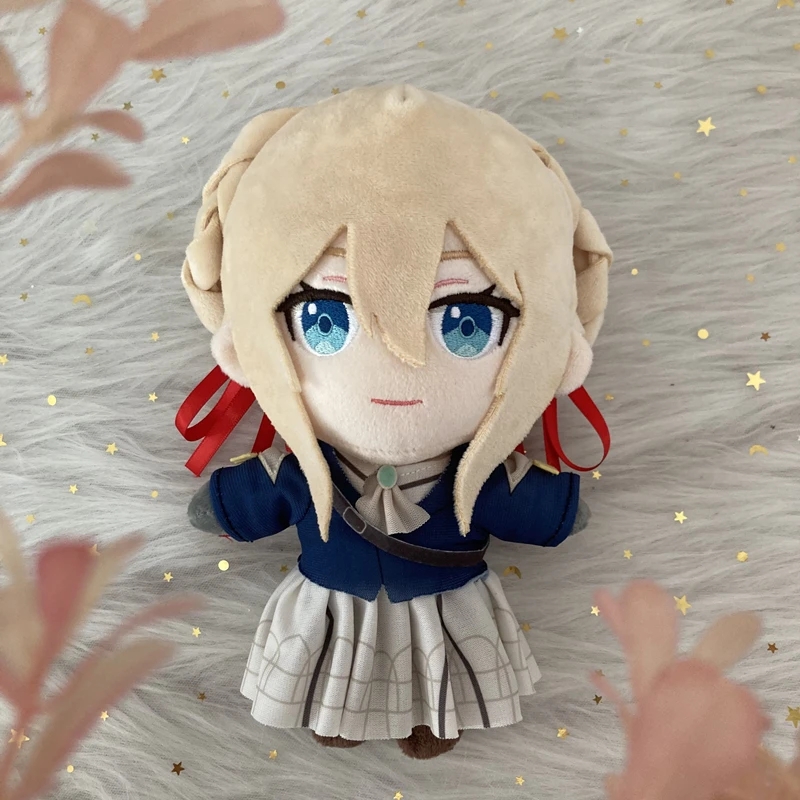 Violet Evergarden Plush Toys Cosplay Dolls Anime Cartoon Stuffed Figure Sofa Bed Peluche Pillow Kids Plushie Christmas Gifts 20c