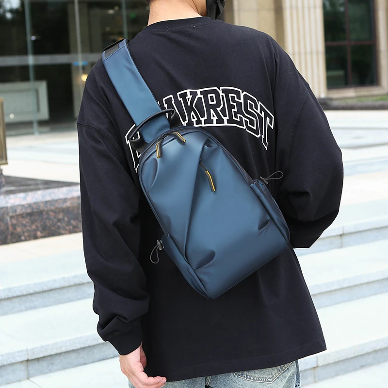 

Men’s Fashion Crossbody Casual Bags Unisex Fashion Shoulder Bag Adjustable Strap Durable Daily Use Sling Bag