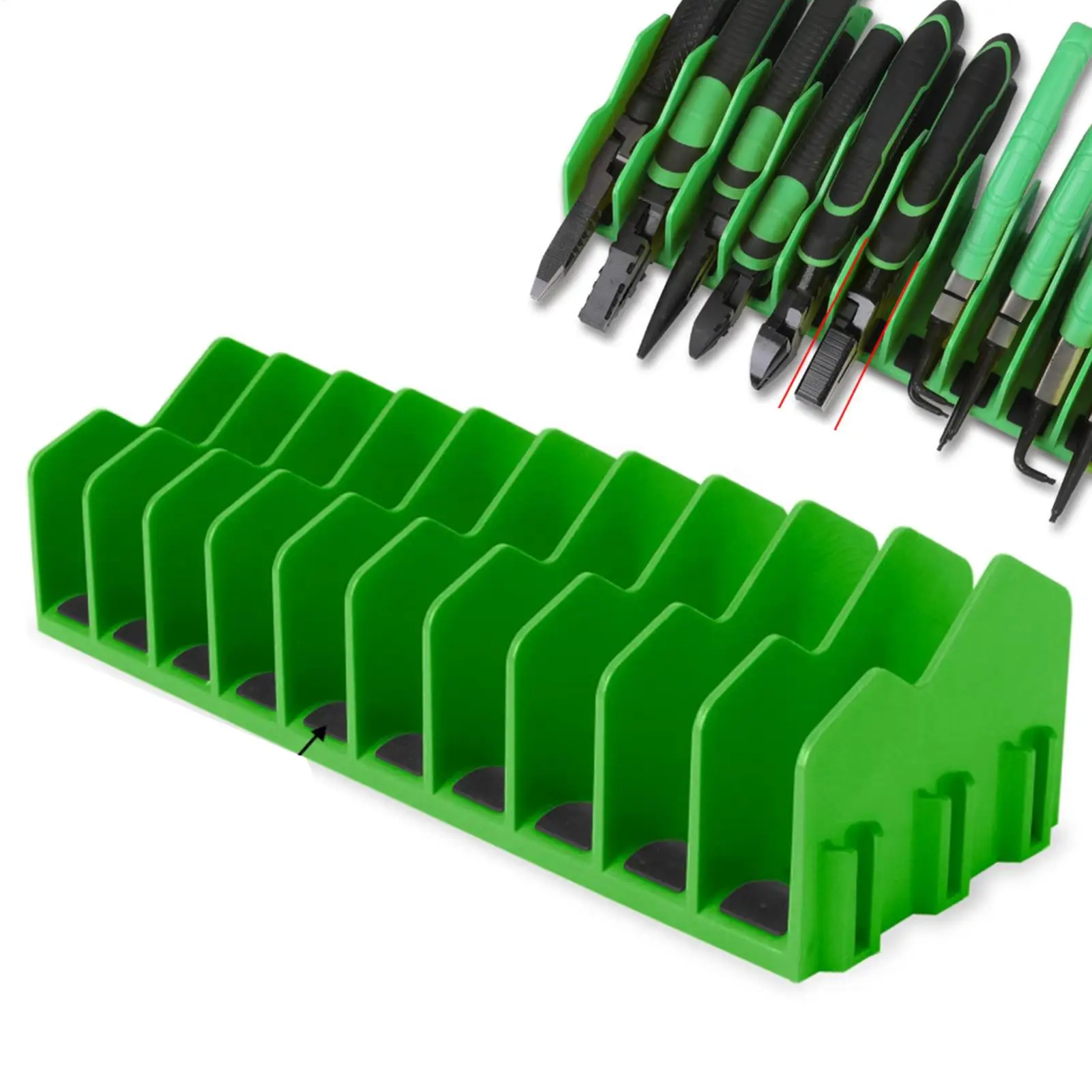 

Практичная стойка-органайзер для плоскогубцев вмещает до десяти плоскогубцев, ящик для инструментов, прочные плоскогубцы, органайзер для инструментов, стеллаж для хранения, компактная