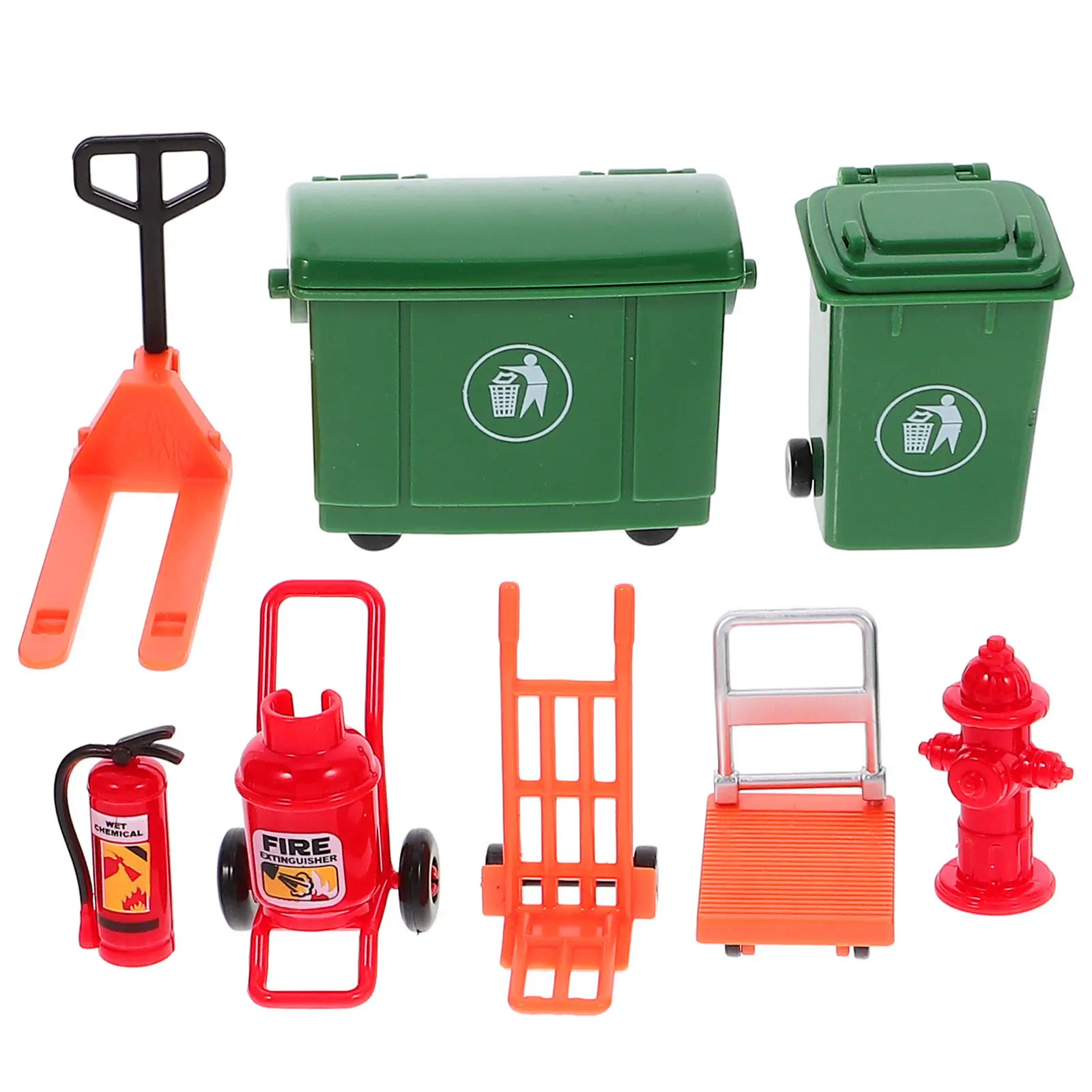 

1 Set Traffic Simulation Spray Extinguisher Role Play Plaything for Kids Pretend Play Teaching Funny Interactive Educational
