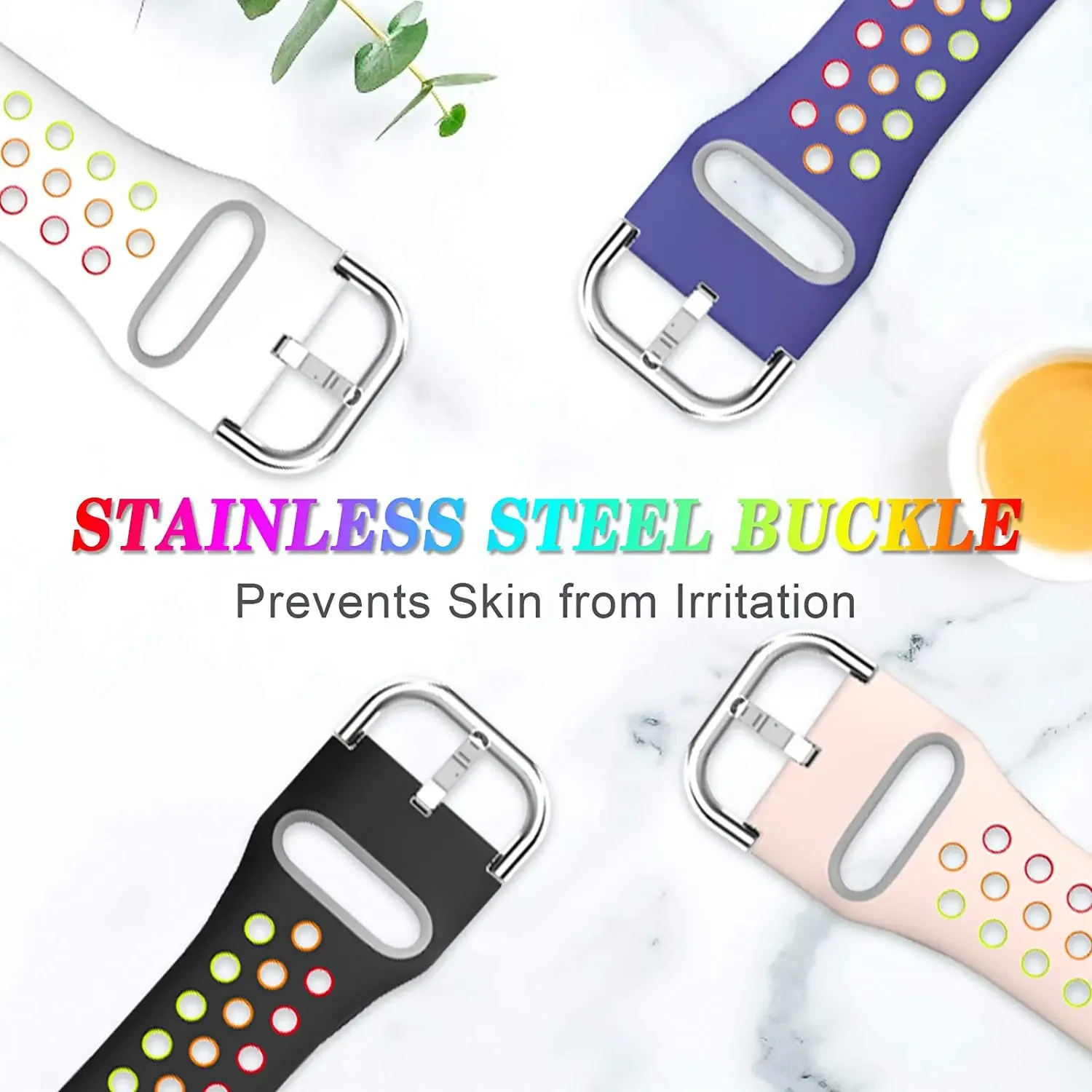 Sports Silicone Strap For Apple Watch Band 49mm 46mm 45mm 44mm 40mm 41mm Series Ultra 10 9 8 7 6 5 4 3 SE Wristband iWatch 42mm