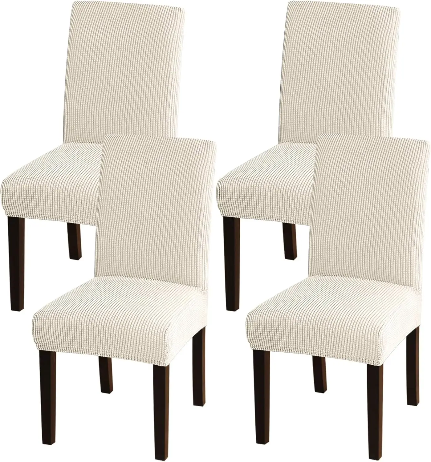 

Chair Covers For Dining Room Chair Covers Set Of 4 Spandex Removable Kitchen Chair Covers Parson Chair Slipcover Chair Seat
