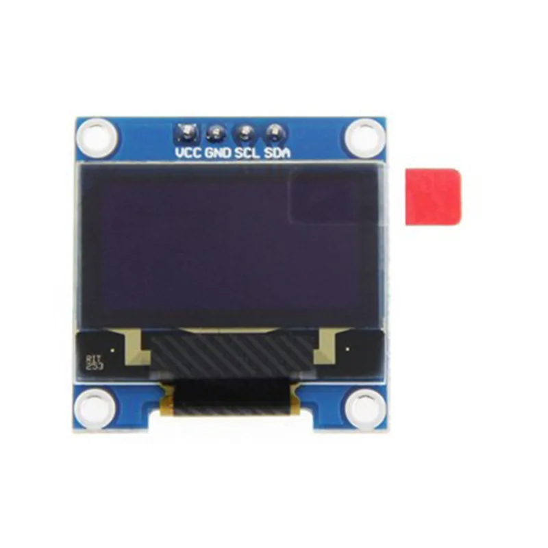 Raspberry Pi 4B 0.96 - inch OLED I2C 4 - Pin LCD Screen Module - Displays CPU Temperature, IP & Hard Drive Info