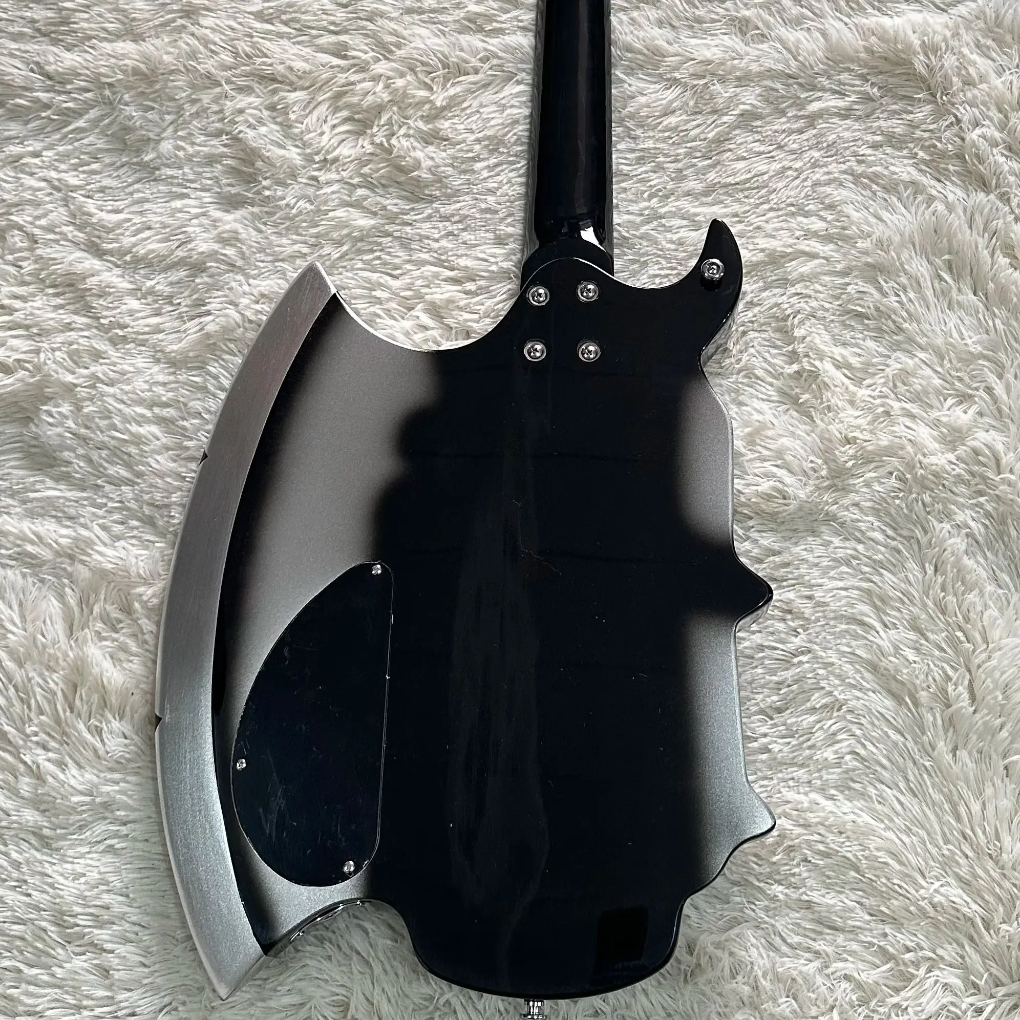 شحن مجاني فأس باس جين سيمونز 4 سلسلة الغيتار الكهربائي روزوود فريتس الأسود هدية عيد الميلاد #2