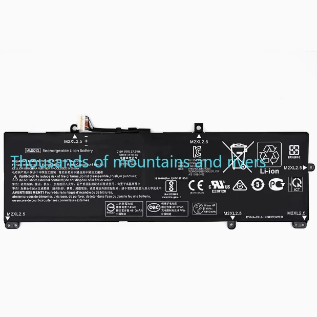 

KingSener MM02XL Аккумулятор для ноутбука HP Pavilion 13-AN000 5HE66PA серии HSTNN-DB8U L27868-1C1 MM02037XL 7,6 В 4960 мАч