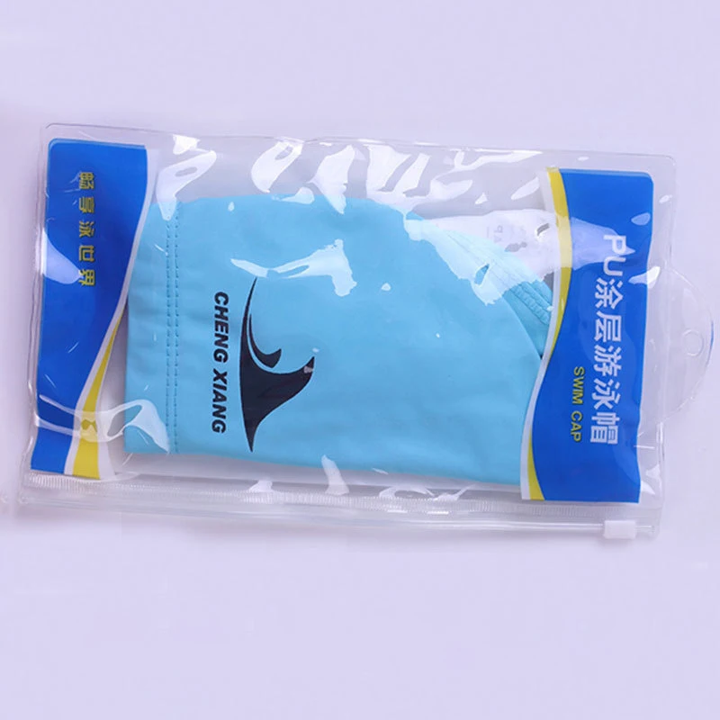 قبعة سباحة قماشية مقاومة للماء للرجال والنساء ، قبعة حمام سمك القرش ، مرونة عالية ، مرنة ، متينة ، شعر طويل ، رياضة ، تحمي الأذنين #3