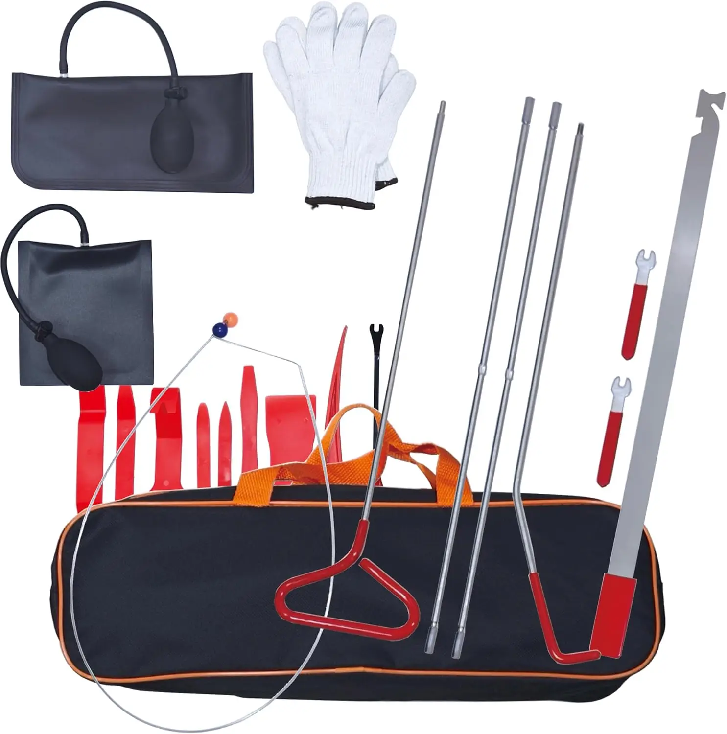 

Multifunctional Car Tool Kit, 18 PCS with Carrying Bag - Essential for Auto Repairs and Maintenance