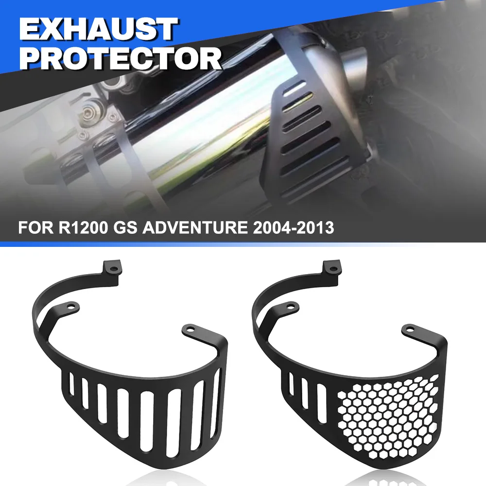 

Аксессуары для мотоциклов для BMW R1200 GS ADVENTURE 2004-2006 2007 2008 2009 2010 2011 2012 2013, защитная крышка глушителя выхлопных газов