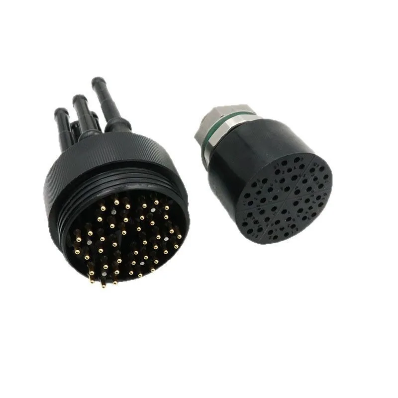 Ocean lift sail watertight connector 42-pin underwater connection plug, anti-seawater corrosion material
