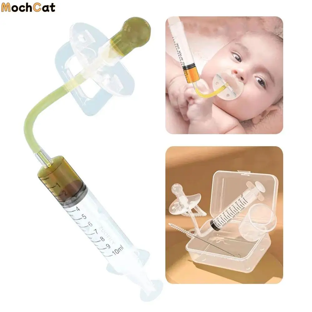 

Newborns Infants Liquid Feeding Transparent Measure Cup Baby Medicine Dispenser Baby Feeder Kids Feeding Utensils Pacifier