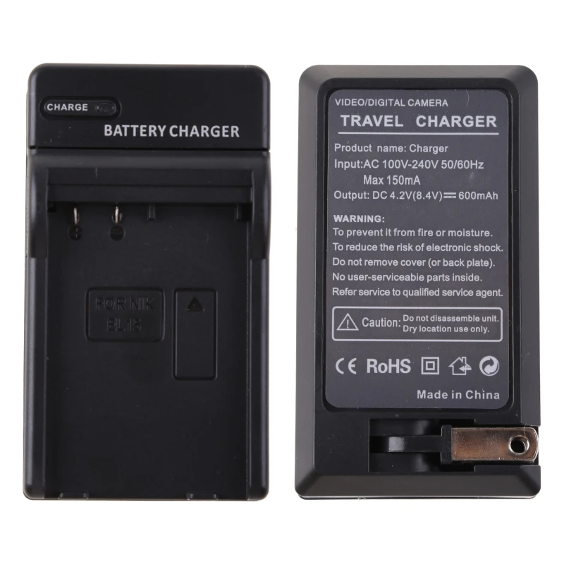 Cargador para batería de cámara EN-EL15 EN EL15 ENEL15 para Nikon D600 D610 D7000 D7100 D800 D810 D810a D800s
